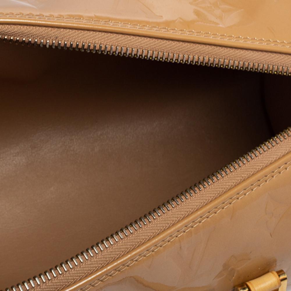 Louis Vuitton Noisette Monogram Vernis Bedford Bag 1