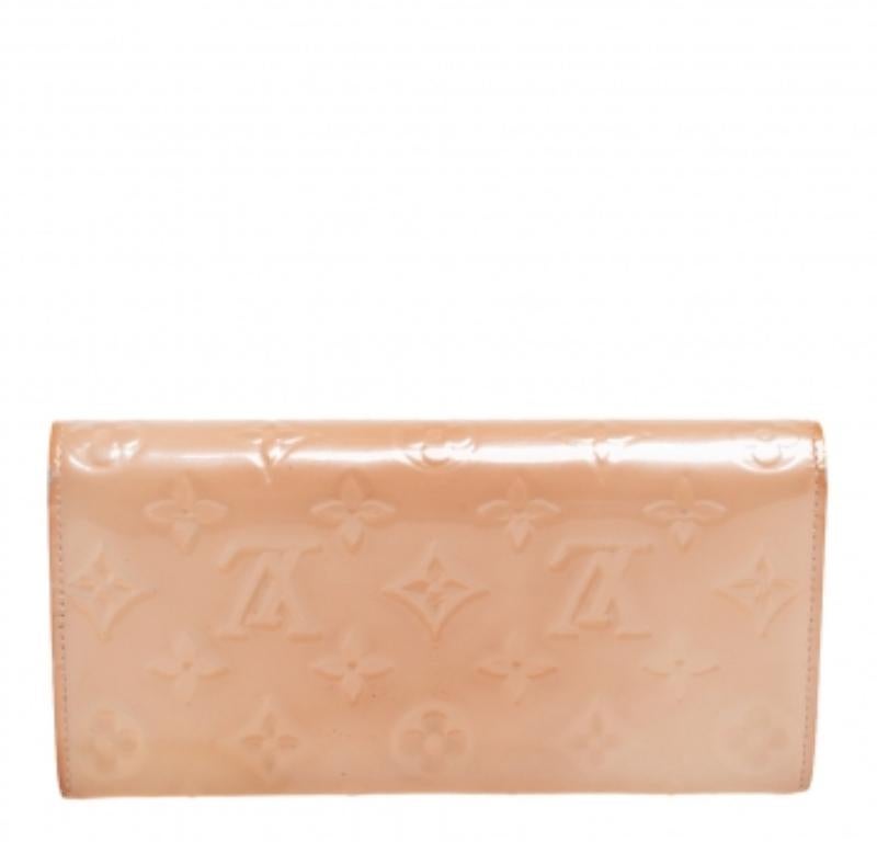 Louis Vuitton Noisette Monogram Vernis Sarah Portefeuille État moyen à Dubai, Al Qouz 2
