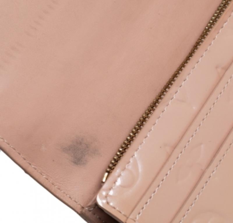 Louis Vuitton Noisette Monogram Vernis Sarah Portefeuille 3