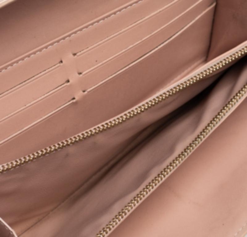Louis Vuitton Noisette Monogram Vernis Sarah Portefeuille 4