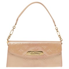 Louis Vuitton Noisette Monogrammierte Vernis Sunset Boulevard Tasche