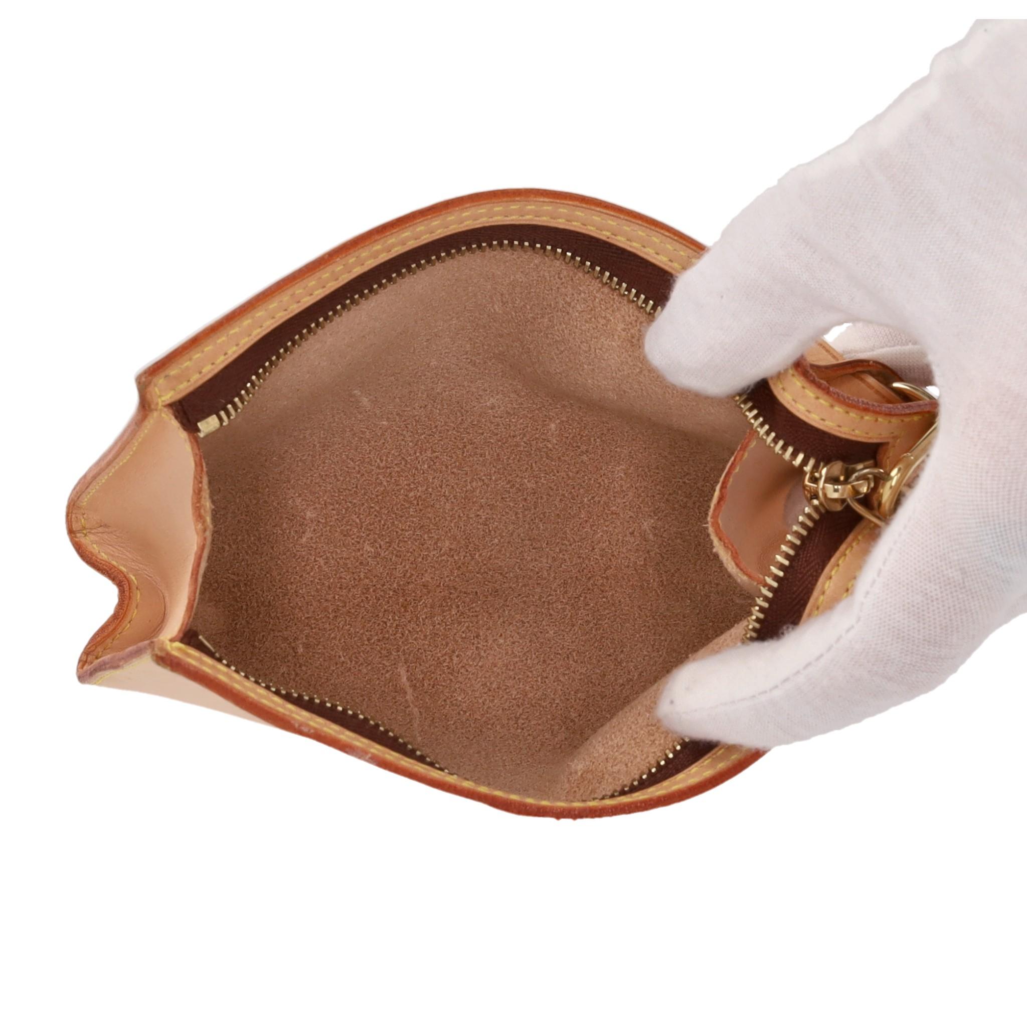 Women's Louis Vuitton Nomade Leather Pochette Bag For Sale