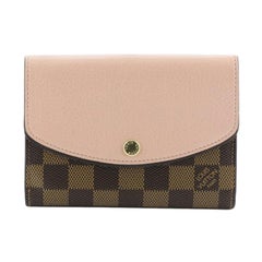 Louis Vuitton Normandy Compact Wallet Damier and Leather