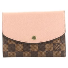 Louis Vuitton Normandy Compact Wallet Damier And Leather 