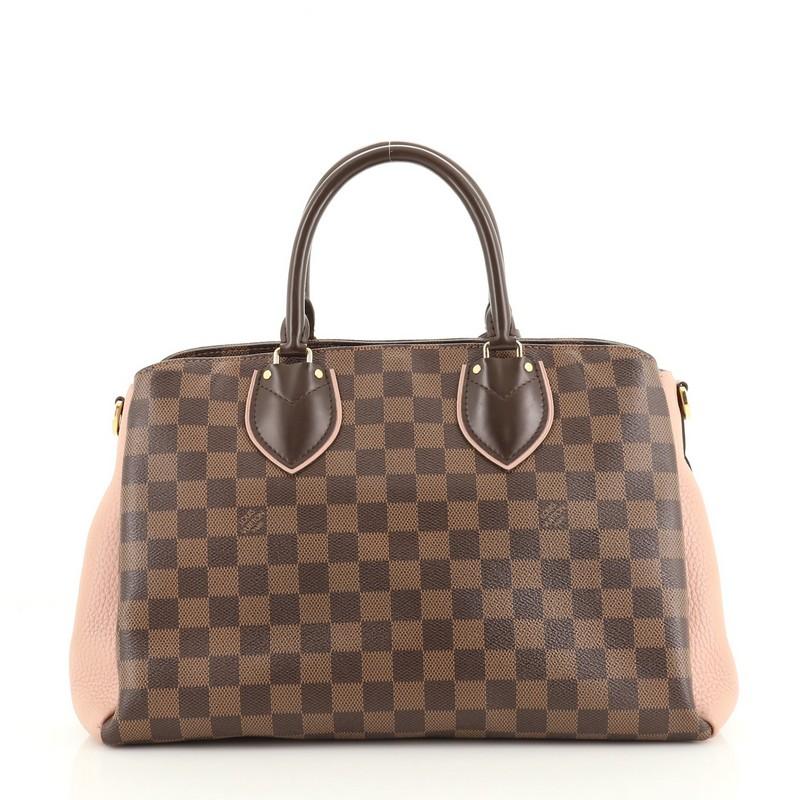 Brown Louis Vuitton Normandy Handbag Damier