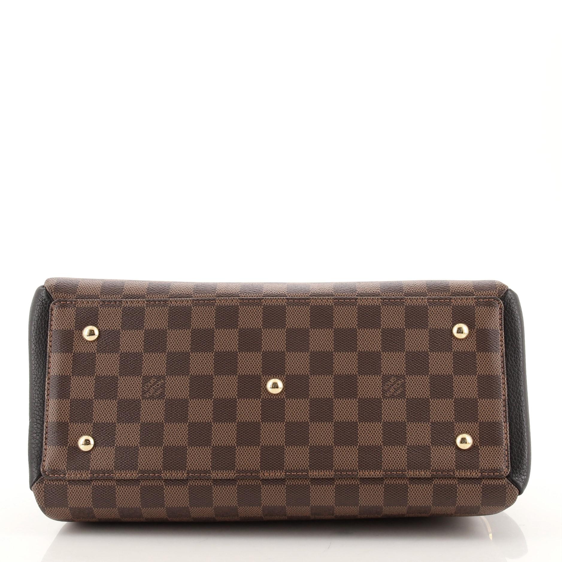 Black Louis Vuitton Normandy Handbag Damier