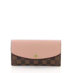 Louis Vuitton Normandy Wallet Damier Canvas and Leather