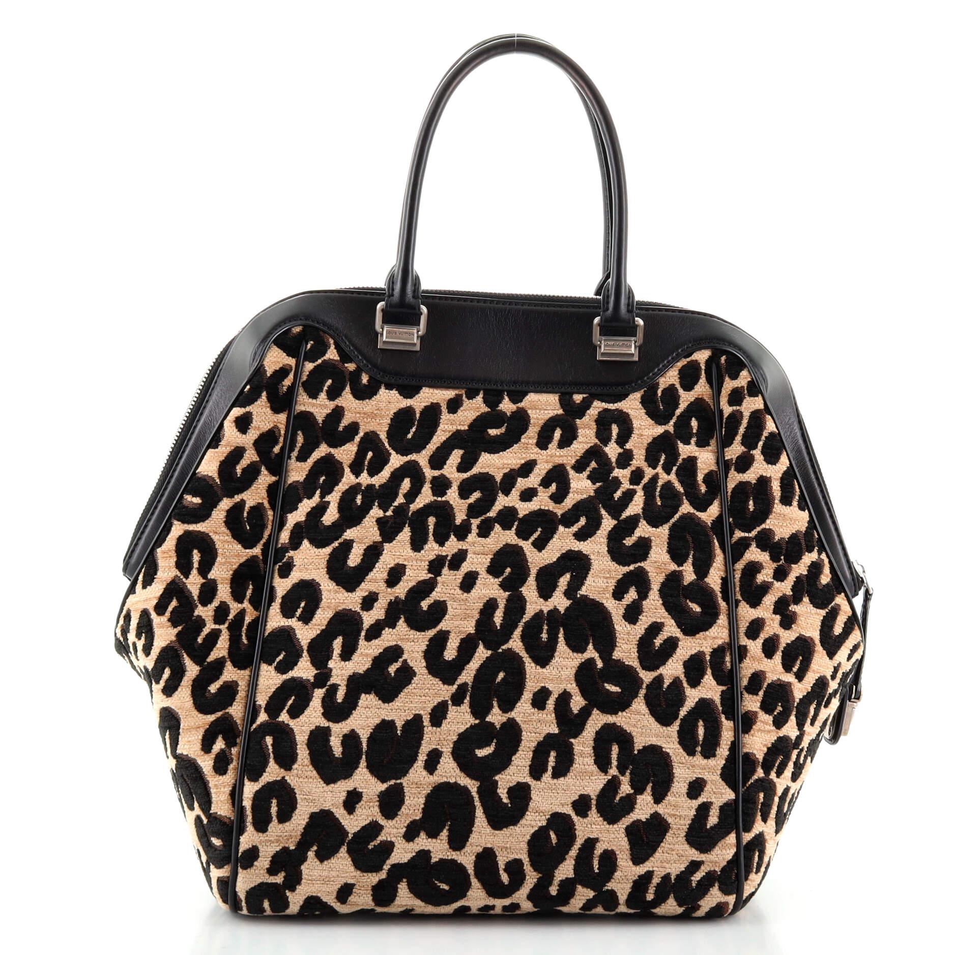 louis vuitton on the go leopard