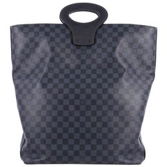 Louis Vuitton North South Tote Damier Cobalt
