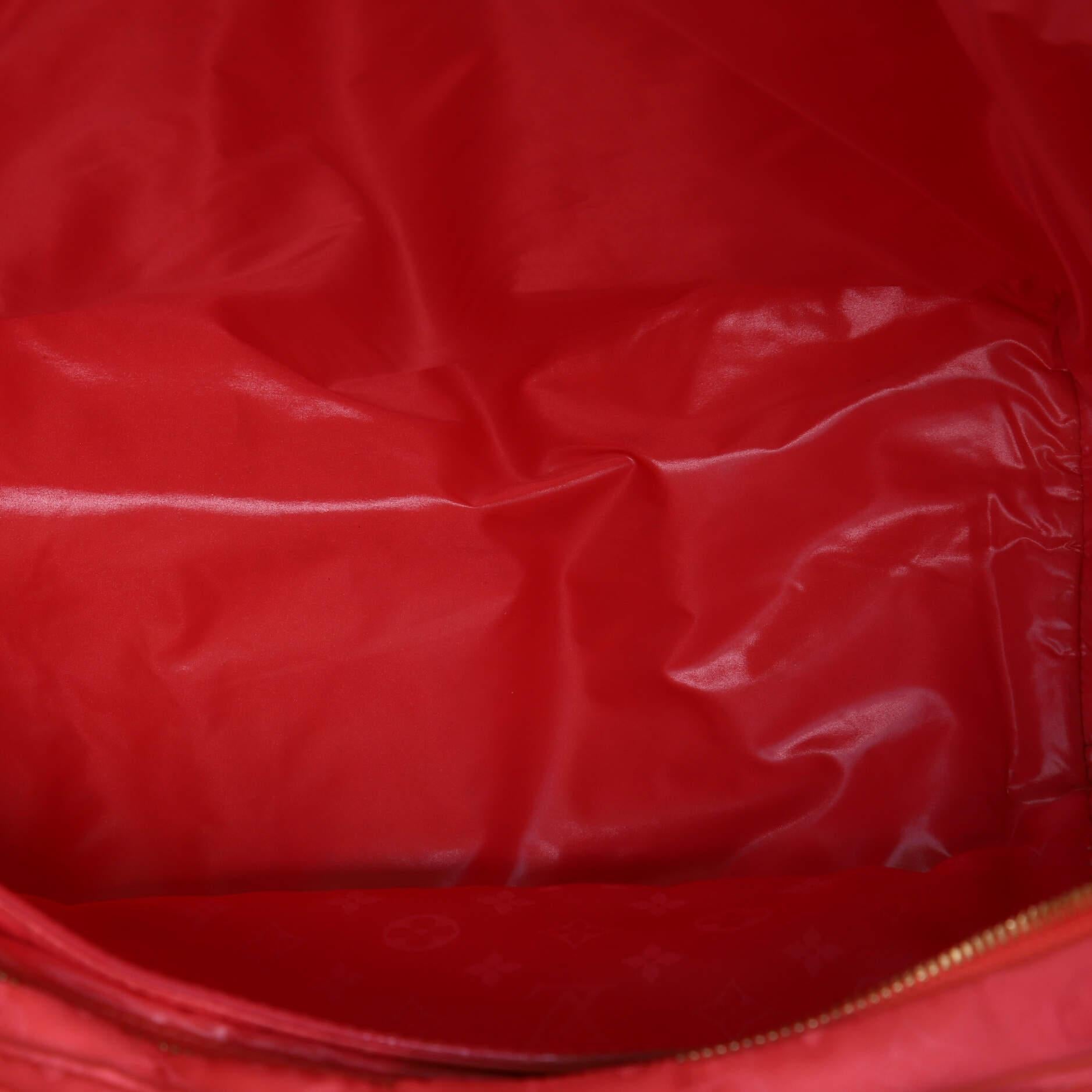 Pink Louis Vuitton Nouvelle Vague Handbag Monogram Nylon