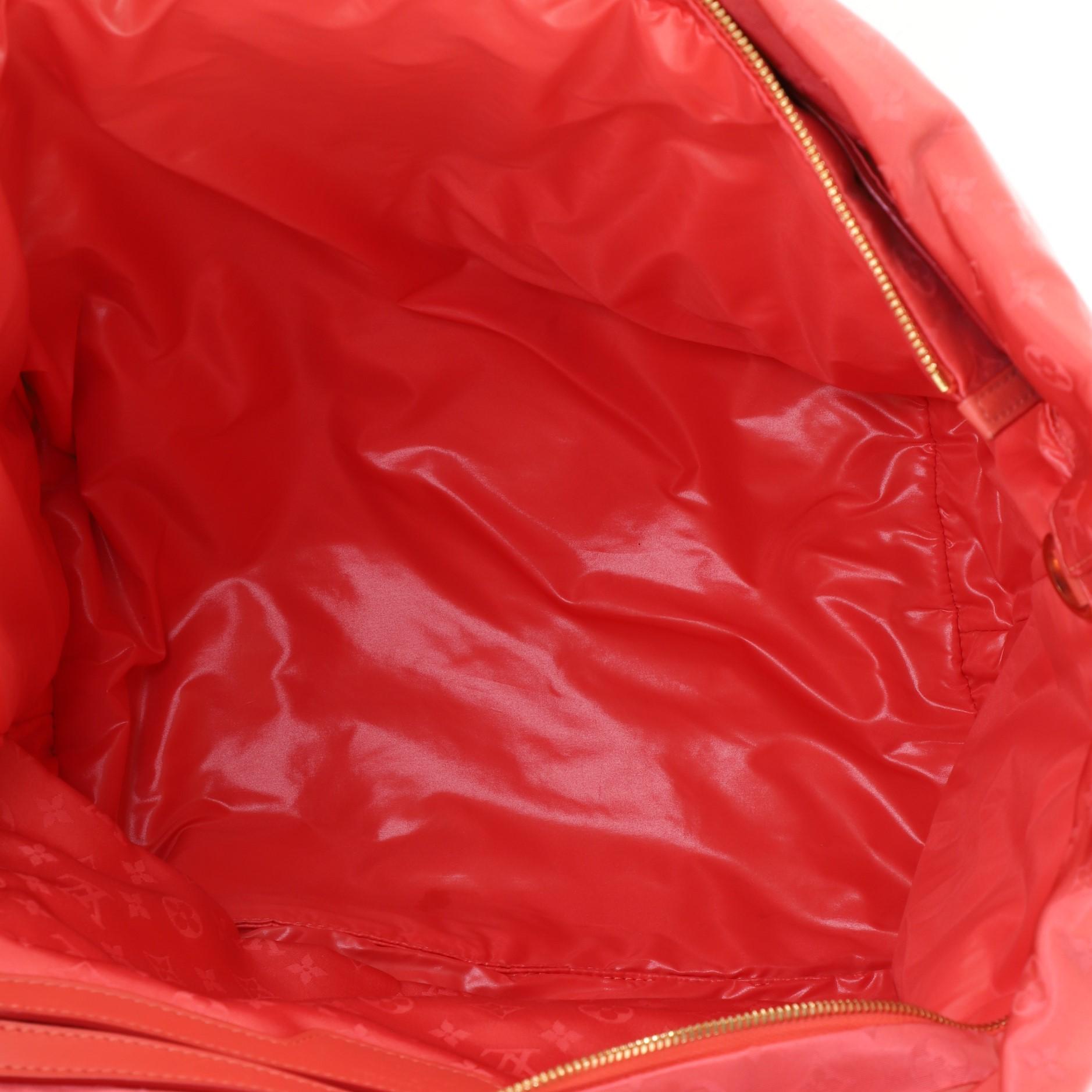 Louis Vuitton Nouvelle Vague Handbag Monogram Nylon In Good Condition In NY, NY