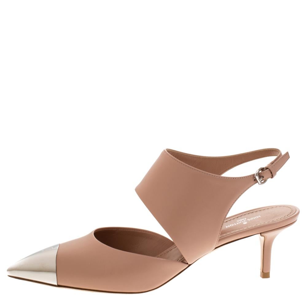 louis vuitton slingback pumps