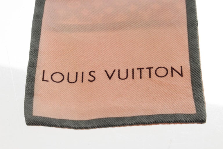 Louis Vuitton nude color monogram scarf made of 60% silk and 40% wool. at  1stDibs  lv scarf with pockets, louis vuitton scarf with pockets, louis  vuitton scarf silk