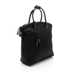 Louis Vuitton Nylon Desire Vertical Lockit MM Satchel