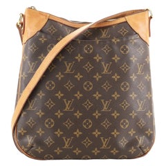 Louis Vuitton Odeon Handbag Monogram Canvas MM