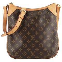 Buy Louis Vuitton Pre-loved LOUIS VUITTON Odeon NM PM monogram Noir  Shoulder bag PVC leather Brown black Online