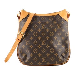 Louis Vuitton Louis Vuitton Odeon Handtasche Monogramm Segeltuch PM