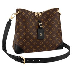 Louis Vuitton Odéon MM Bag Colours Black Material Monogram Canvas