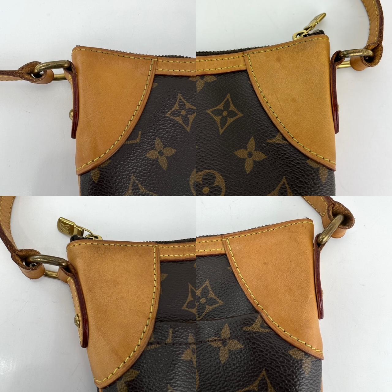 Louis Vuitton Odeon MM Monogram Canvas Handbag Crossbody  2