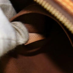 Louis Vuitton Odeon Monogram Pm 870575 Brown beschichtetem Canvas Cross Body Bag