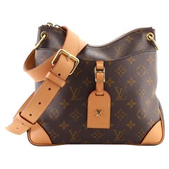 Louis Vuitton Odeon NM Handtasche Monogramm Segeltuch PM