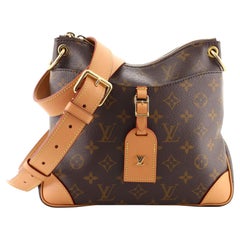 Louis Vuitton Odeon NM Handtasche Monogramm Segeltuch PM