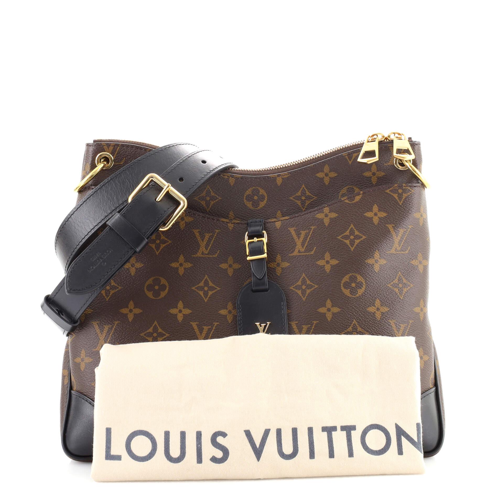 Louis Vuitton Odeon MM Monogram Canvas Crossbody Bag on SALE