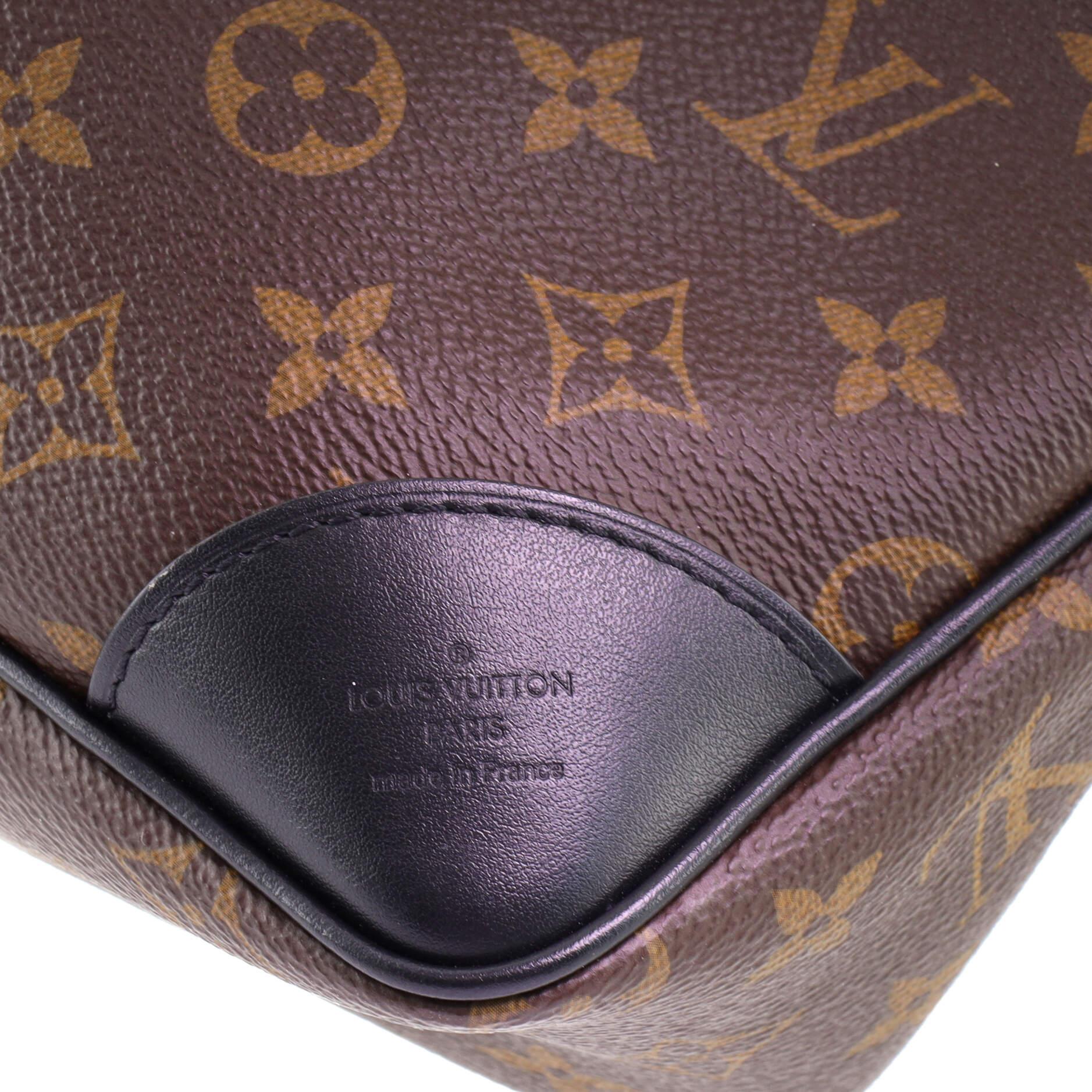 Louis Vuitton Odeon NM Handbag Monogram Canvas with Leather MM 3