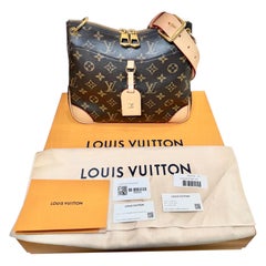 Louis Vuitton Odeon NM PM Monogram Crossbody Bag Full Set Like New