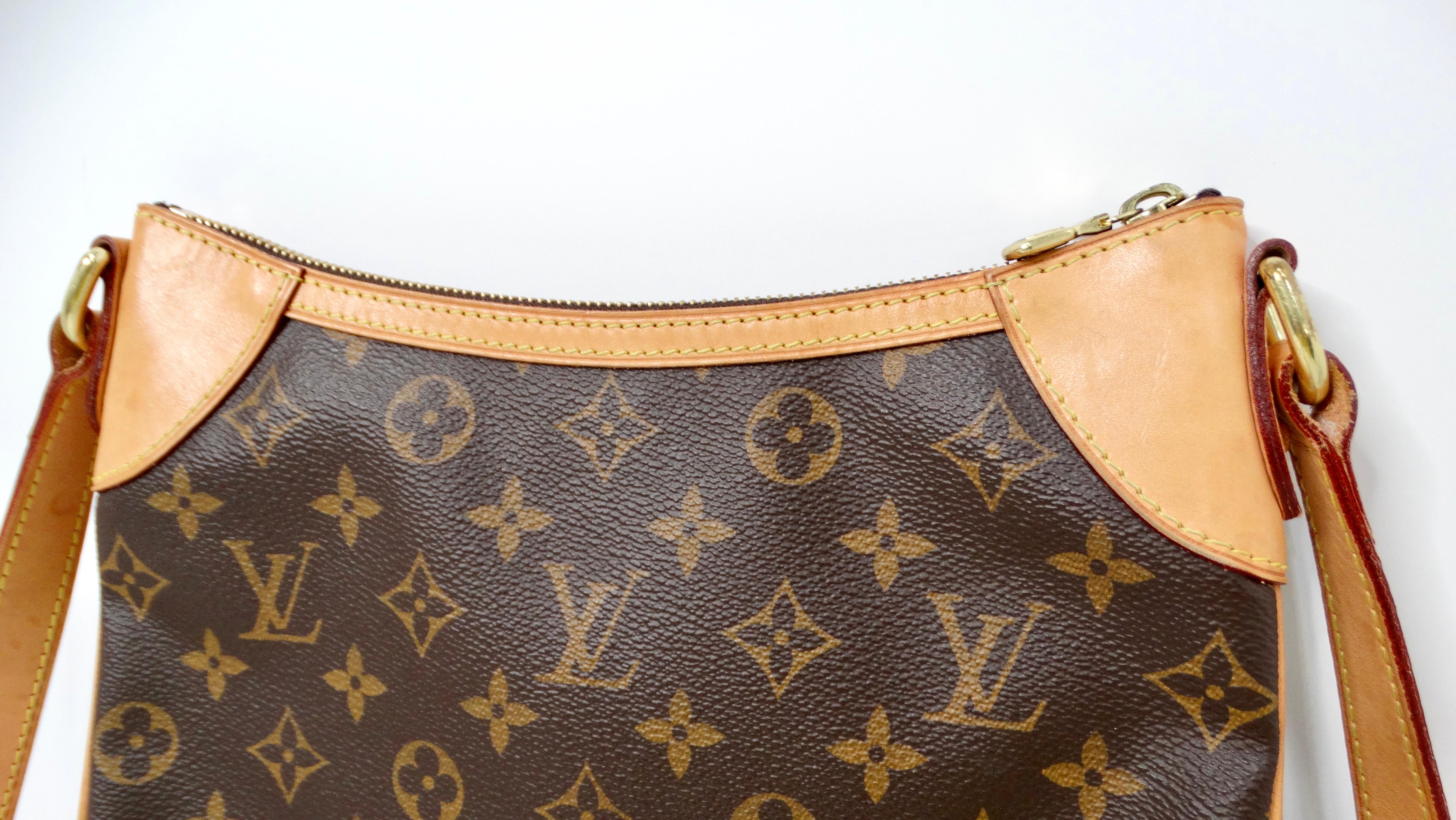 Brown Louis Vuitton Odeon PM Monogram Shoulder Bag For Sale
