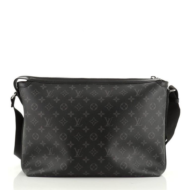 Louis Vuitton - Odyssey Messenger shoulder bag Black Leather ref
