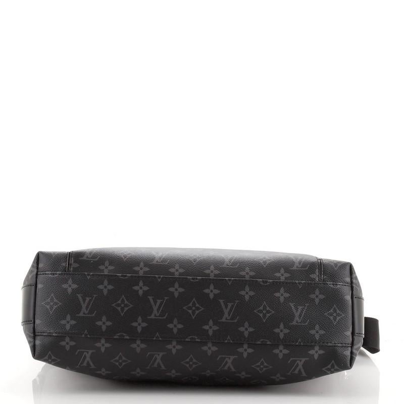 Louis Vuitton Odyssey Messenger Bag Monogram Eclipse Canvas MM In Good Condition In NY, NY