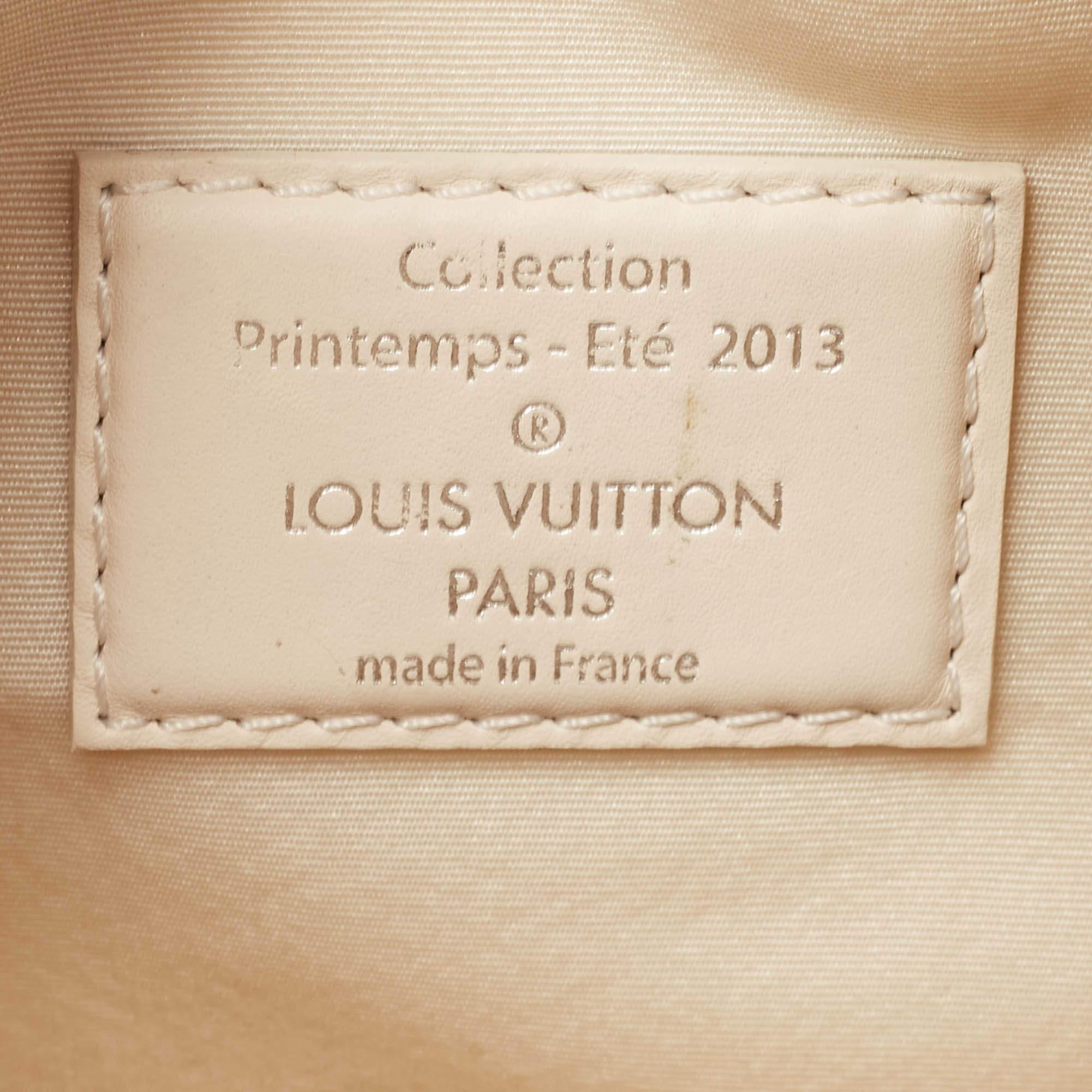 Louis Vuitton Sac Cubic Speedy Cube PM blanc cassé/gris 4