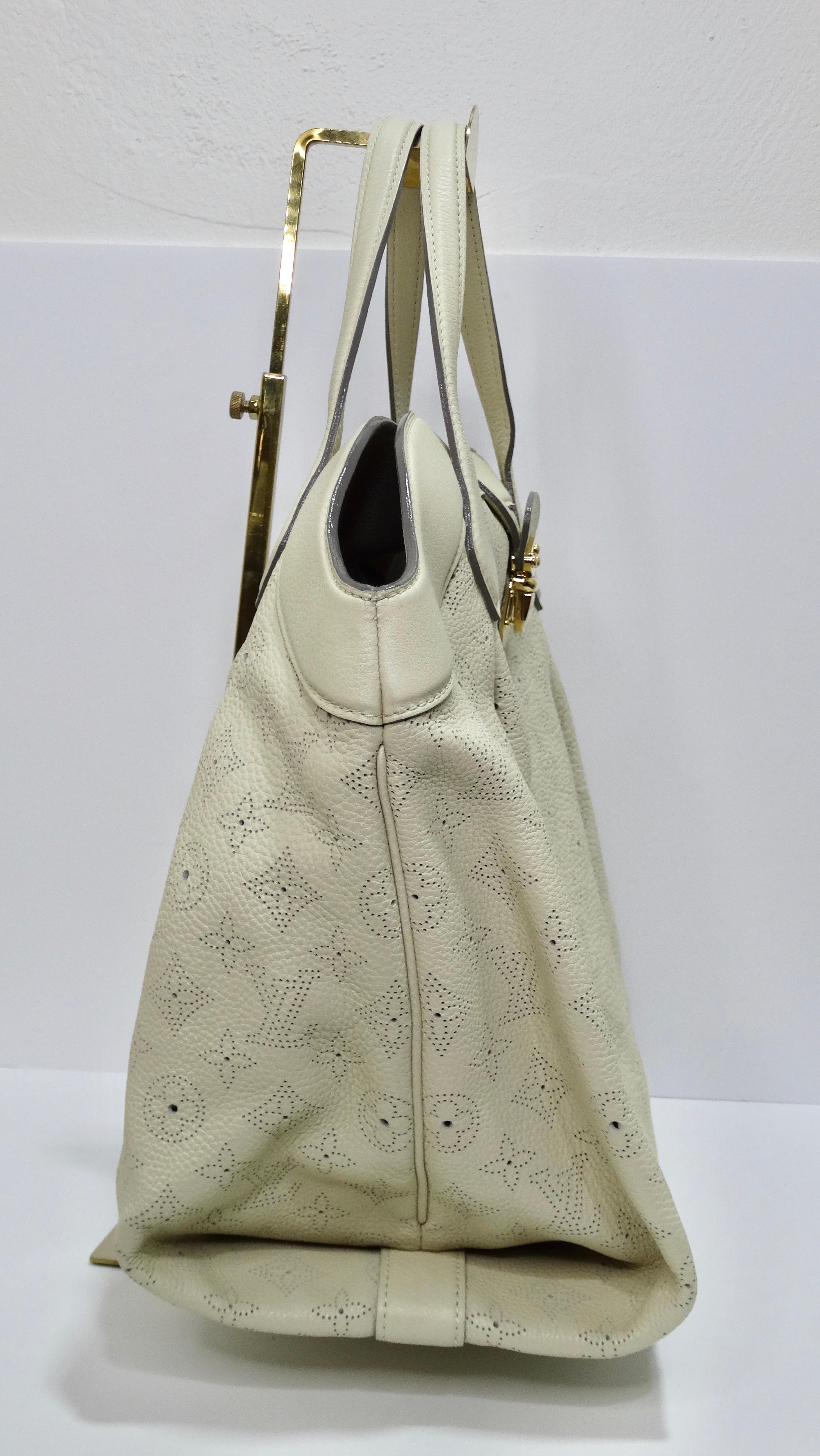 Louis Vuitton Off-White Monogram Mahina Cirrus PM Bag 1