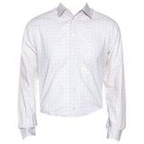 Louis Vuitton Long-sleeved Printed Cotton Shirt IVORY. Size 3L
