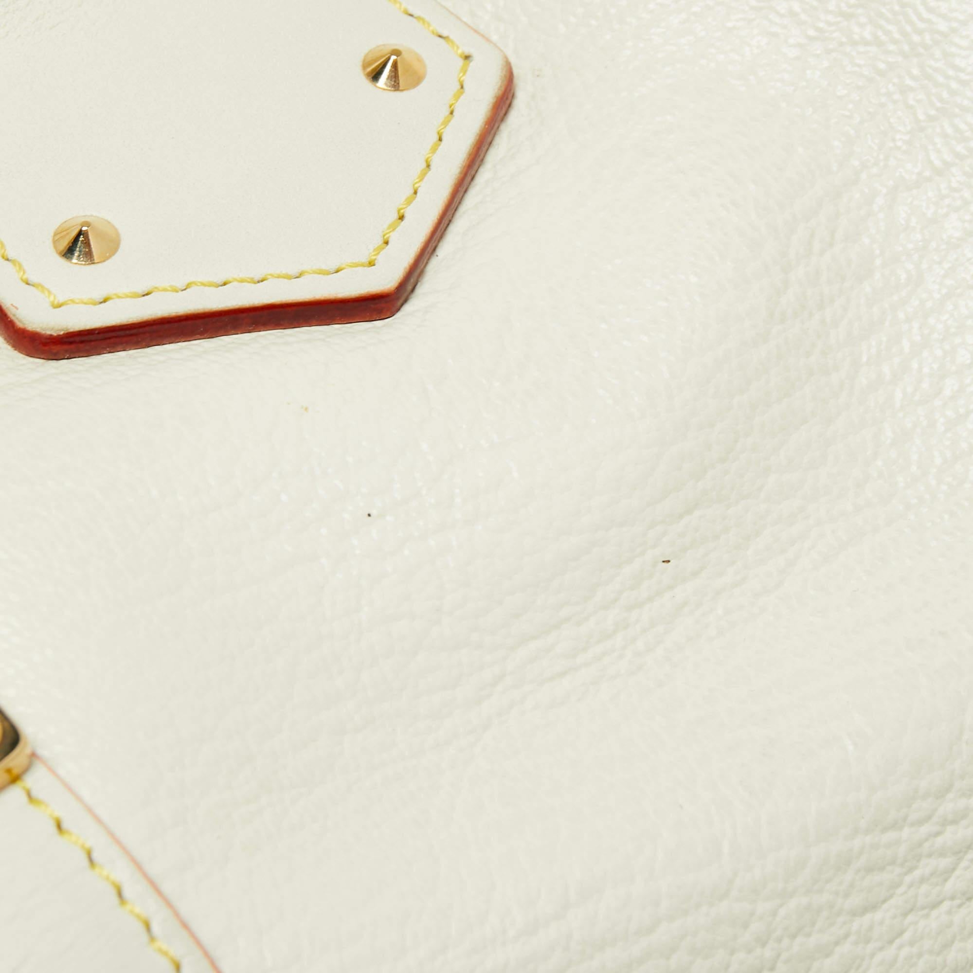 Louis Vuitton Off White Suhali Leather Lingenieux PM Bag 8