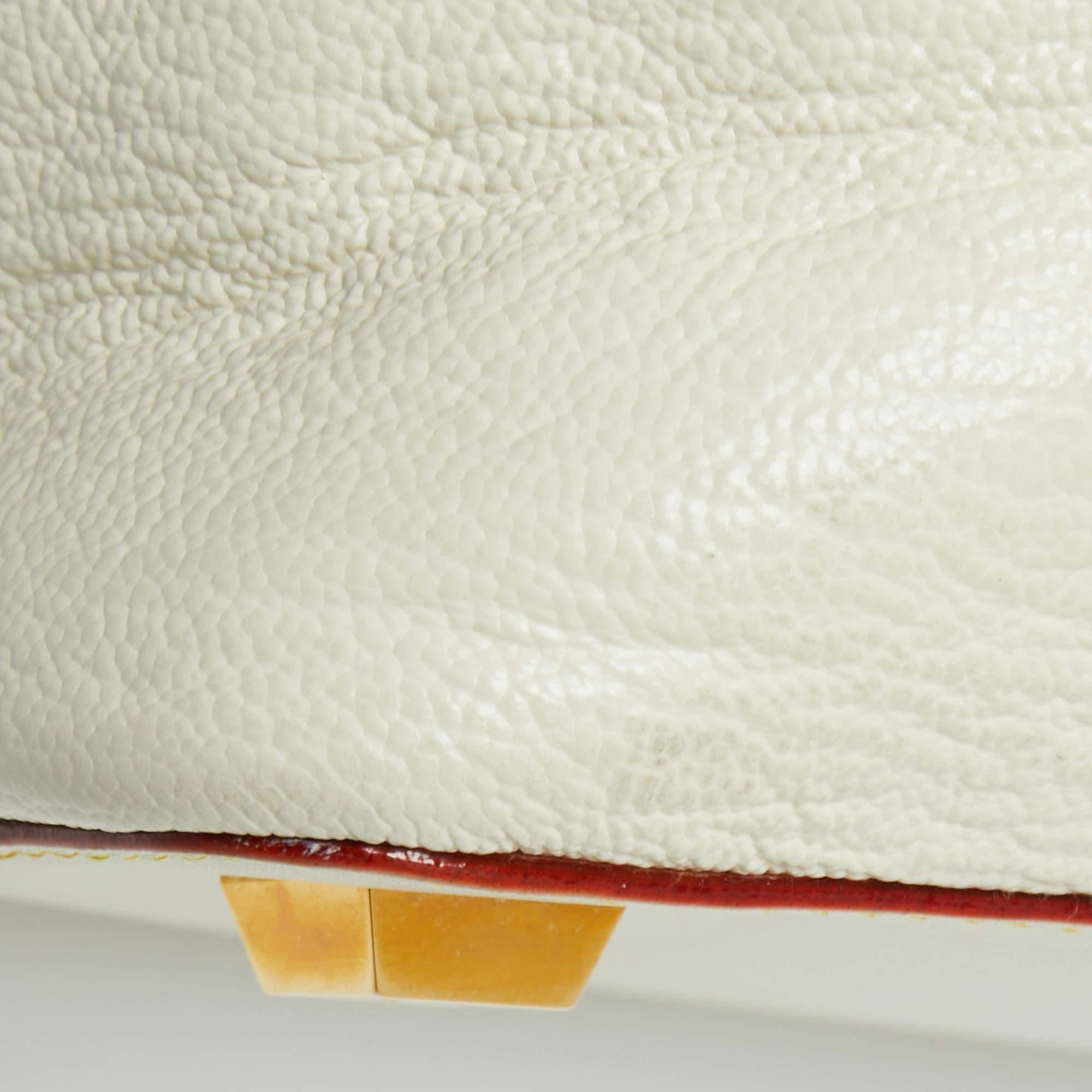Louis Vuitton Off White Suhali Leather Lingenieux PM Bag 9