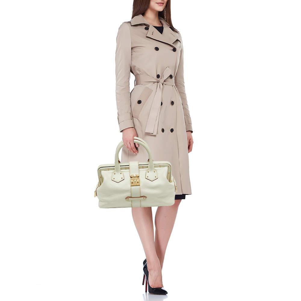 Louis Vuitton Off White Suhali Leather Lingenieux PM Bag In Good Condition In Dubai, Al Qouz 2
