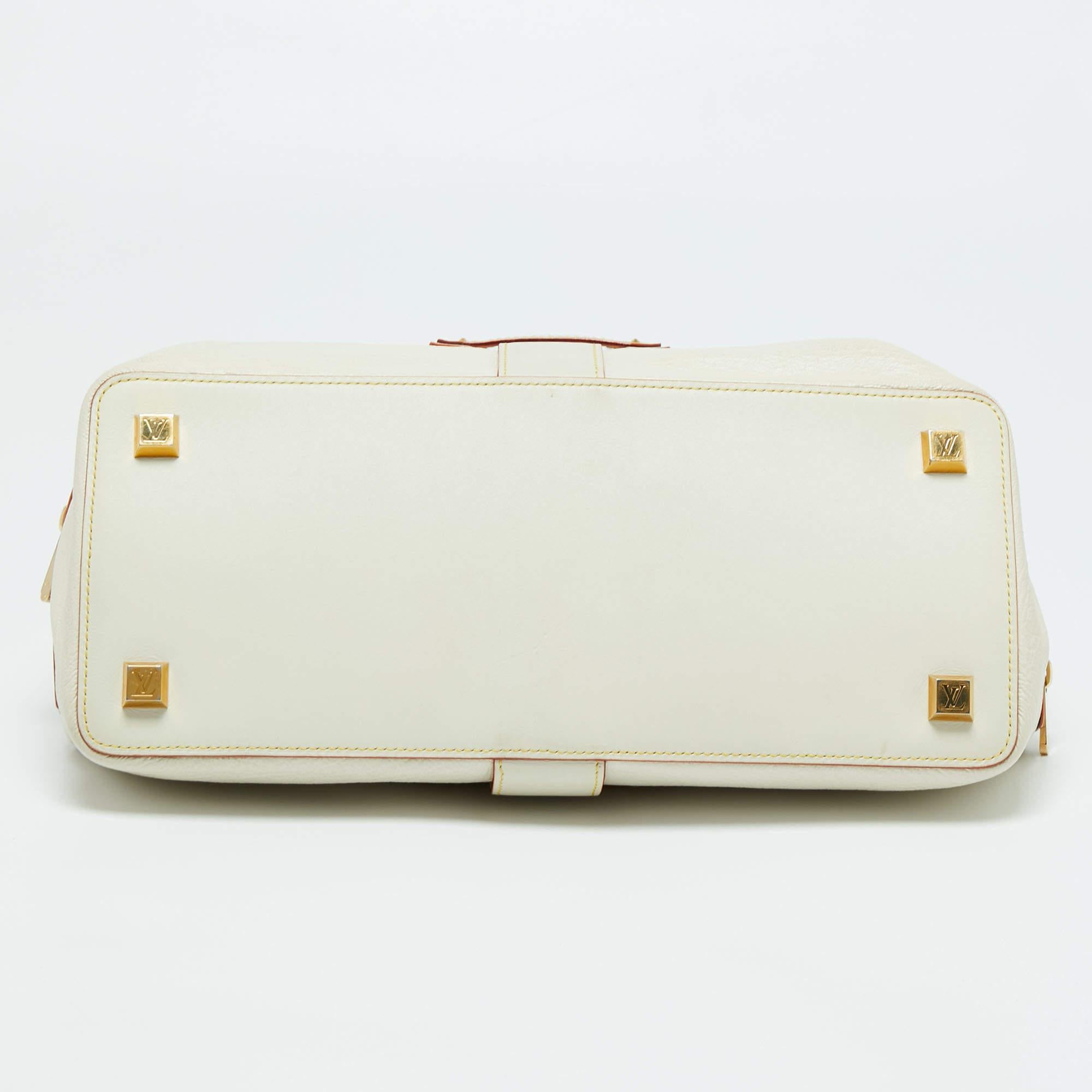Louis Vuitton Off White Suhali Leather Lingenieux PM Bag 1