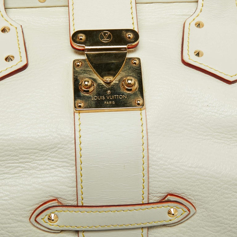 Louis Vuitton Off White Suhali Leather Lingenieux PM Bag For Sale 2