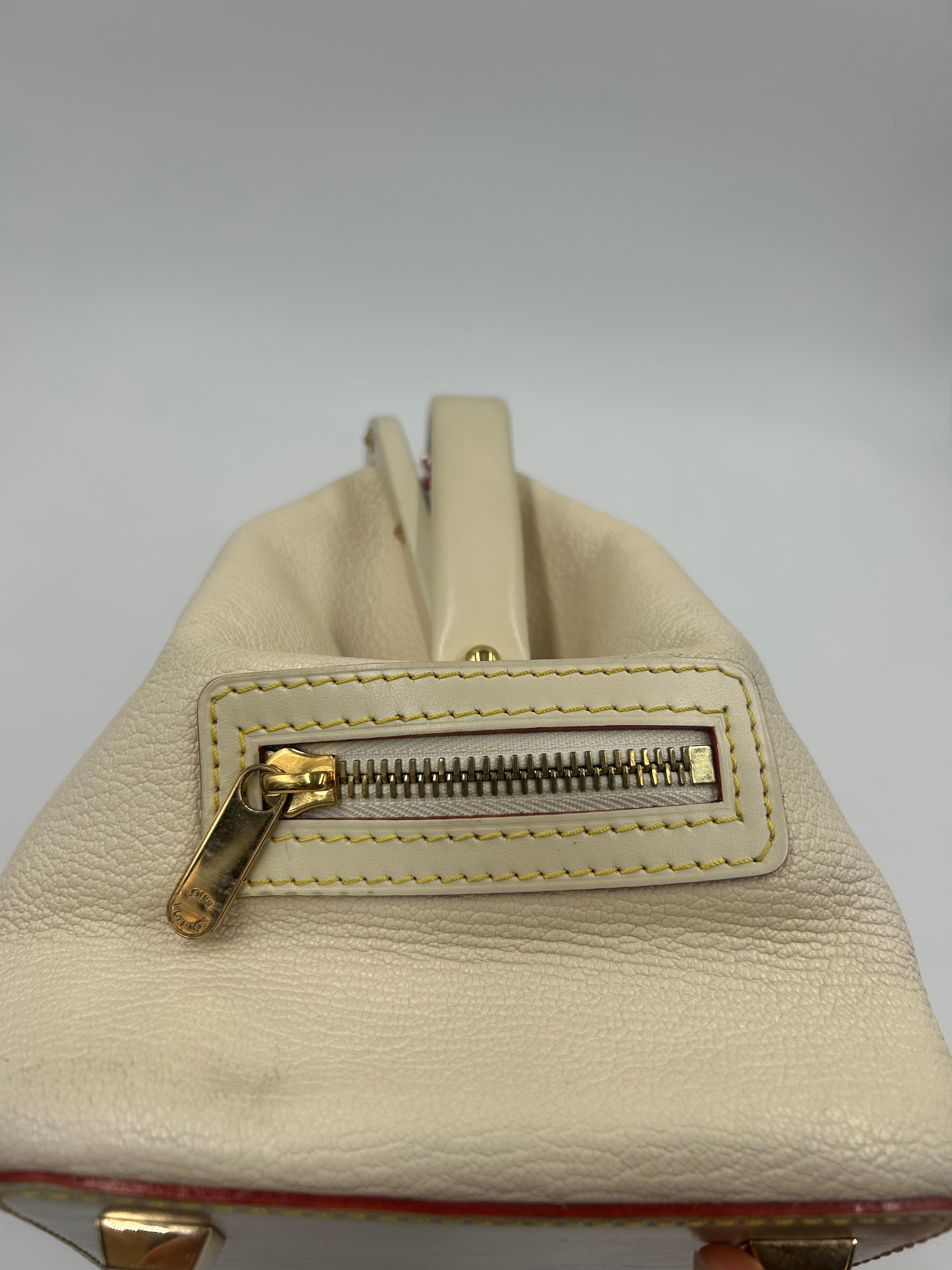 Louis Vuitton Off White Suhali Leder L'Ingenieux PM Tasche im Angebot 1