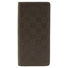 Louis Vuitton Olive Green Damier Infini Leather Brazza Wallet
