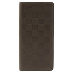 LOUIS VUITTON Damier Ebene Brazza Wallet – Collections Couture