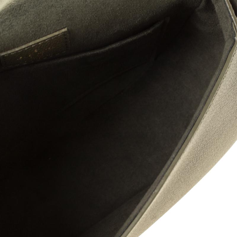 Black Louis Vuitton Olive Green Monogram Empreinte Leather Junot Shoulder Bag