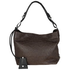 Louis Vuitton Olive Monogram Lambskin Antheia Hobo
