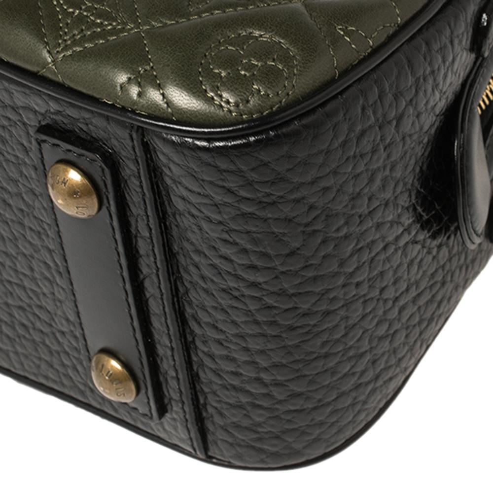 Louis Vuitton Olive Monogram Leather Limited Edition Mizi Bag 2