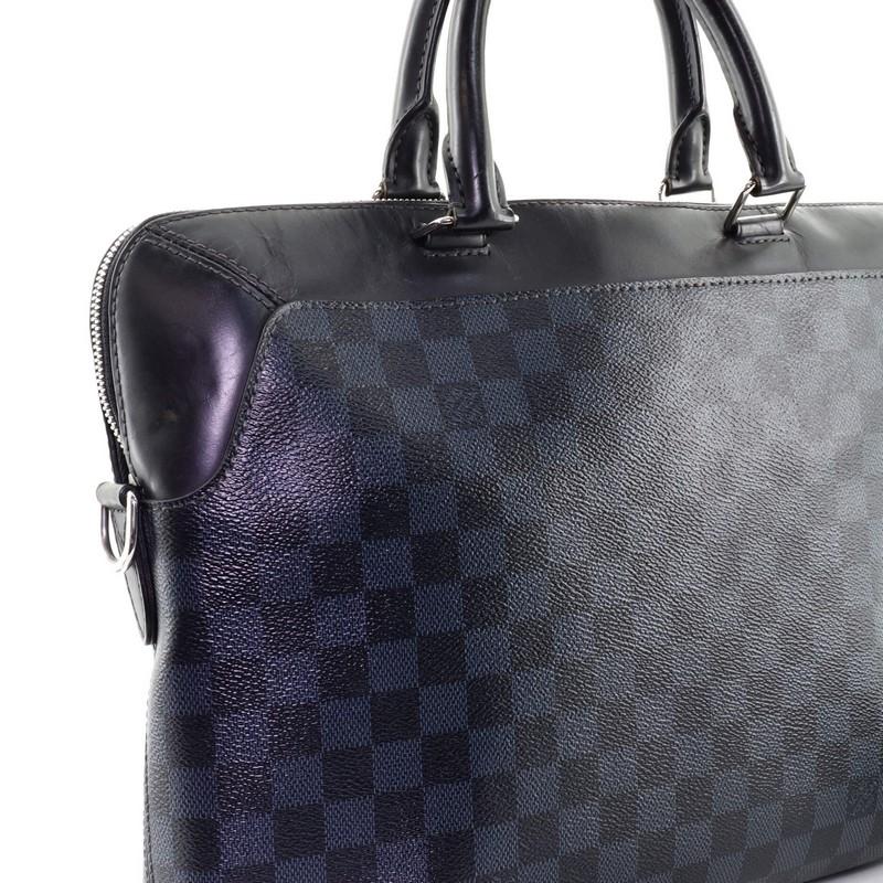 Louis Vuitton Oliver Briefcase Damier Cobalt 1