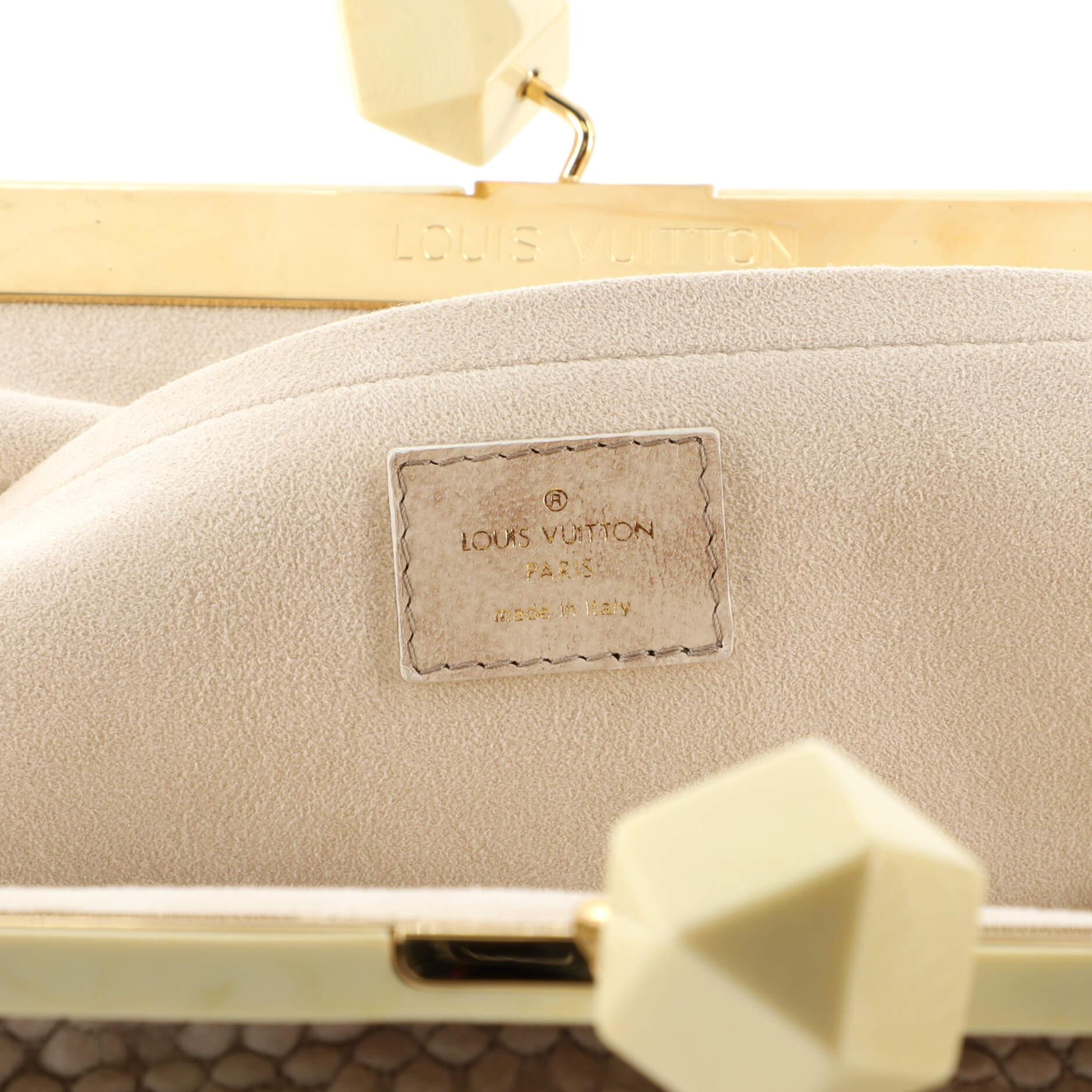 Louis Vuitton Olympe Cirrus Handbag Limited Edition Monogram Lambskin 5