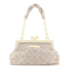 Louis Vuitton Olympe Cirrus Handbag Limited Edition Monogram Lambskin
