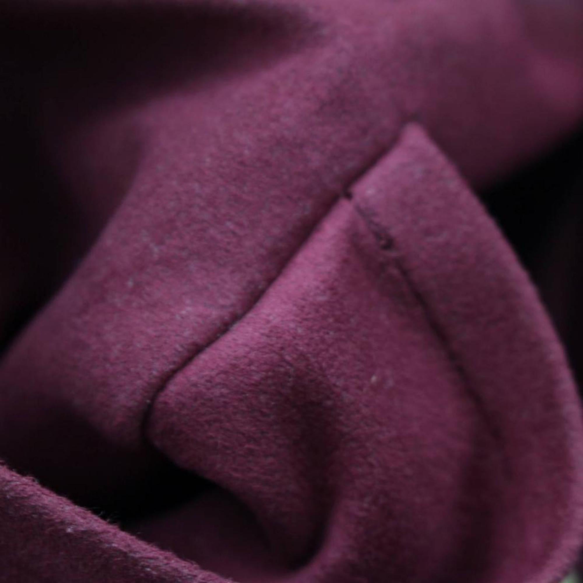 Louis Vuitton Olympe Monogram Aurore 865898 Brown Coated Canvas Shoulder Bag In Good Condition For Sale In Forest Hills, NY